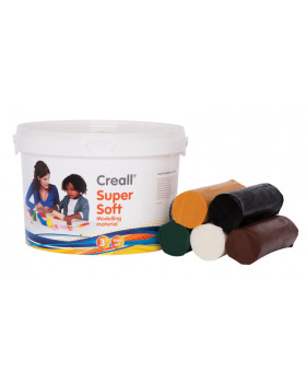 Creall-ultra jemná mod. hmota - Safari mix,5 farie