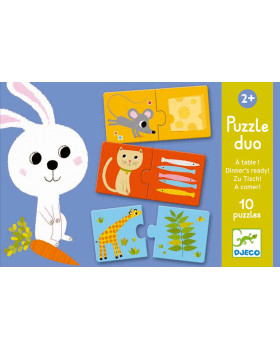 Duo Puzzle - Čím sa živia?