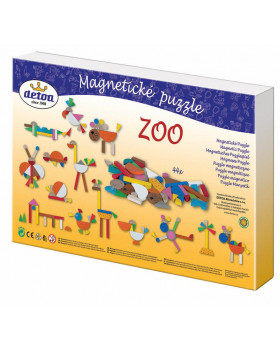 Magnetické puzzle - ZOO