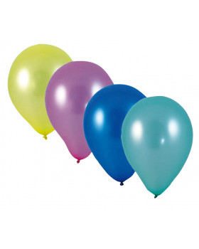 Balóny 10ks - metalíza