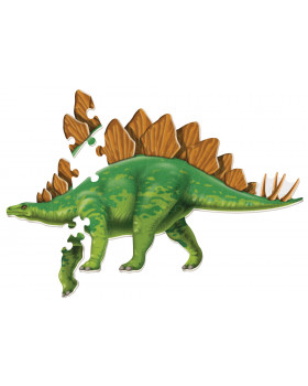 Veľké penové podlahové puzzle - Stegosaurus