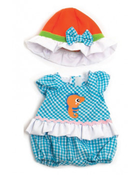 Oblečenie pre bábiky,32 cm,Modrá súprava pre dievč
