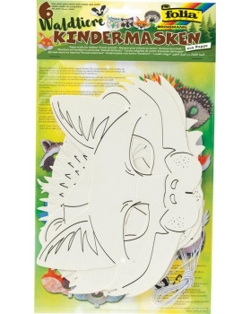 Kartónové masky - Lesné zvieratá