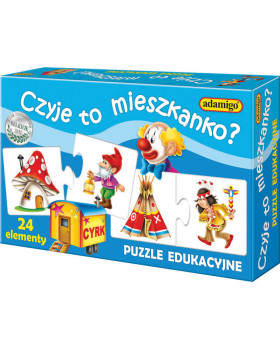 Čí je to byt? - puzzle