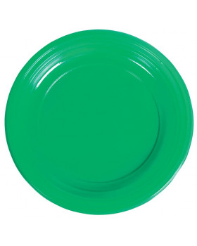 Plastové taniere 10ks - zelené
