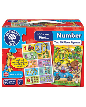 Puzzle hľadaj a nájdi - Čísla
