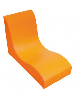 Sedačka Relax, pre 1 dieťa, oranžová