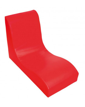 Sedačka Relax, pre 1 dieťa, červená