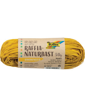 Prírodná rafia - žĺta