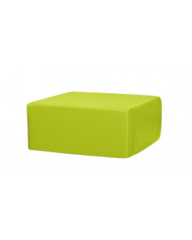 Taburetka štvorec - zelená 15cm