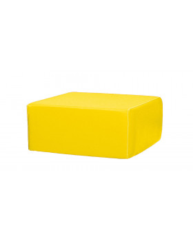 Taburetka štvorec - žltá 15cm