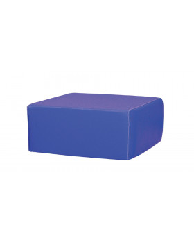 Taburetka štvorec - modrá 15cm