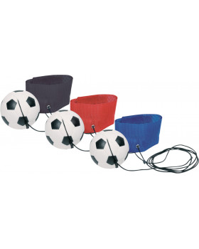 Futbalová lopta na elastickej šnúrke - sada 12ks