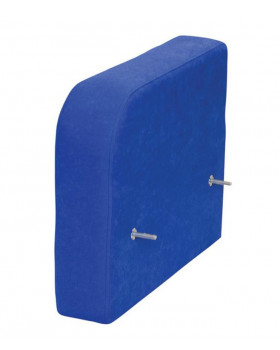 Sedačka farebná - ľavá opierka modrá, 31 cm