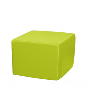 Taburetka štvorec - zelená 25cm