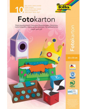 Farebný kartón 10 hárkov
