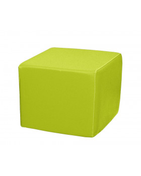 Taburetka štvorec - zelená 30cm