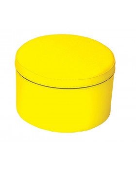 Taburetka kruh - žltá 30cm