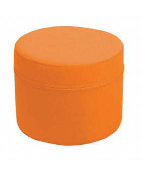 Taburetka kruh - oranžová 30cm