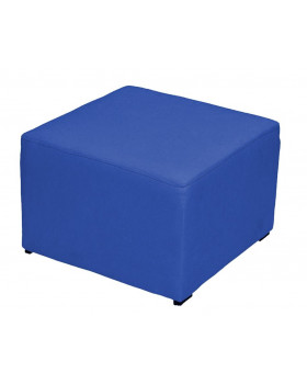 Sedačka farebná - taburetka modrá, 31 cm