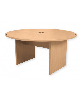 Konferenčný stolík okrúhly