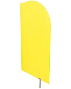 Predeľovacia stena žltá 60 x 120 cm