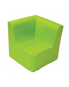 Kresielko rohové - zelené 30 cm