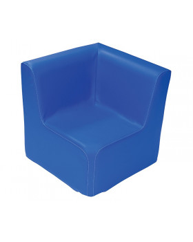 Kresielko rohové - modré 30 cm