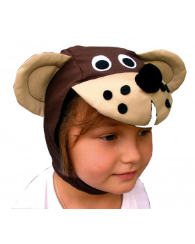 Kostýmové čiapky 4 - Medveď