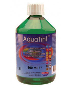 Farba AquaTint 500ml - tm.zelená