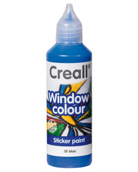 Farba na sklo Creall 80ml modrá