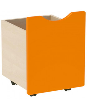 Kontajner KO11/oranžový/mesiačik