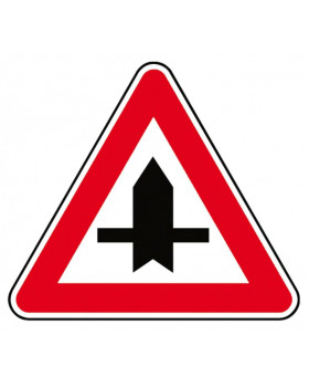 Vestička so značkou - Križovatka s vedľ.cestou