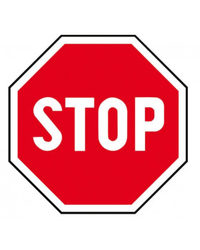 Vestička so značkou - Stop