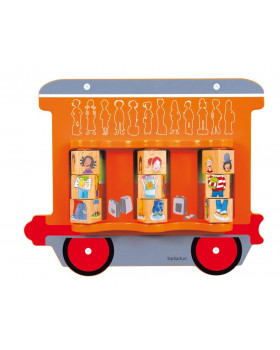 Nástenná hračka vlak Ella - Deti