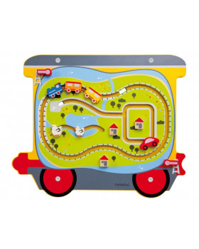 Nástenná hračka vlak Ella - Cesta