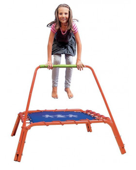 Trampolína s držadlom