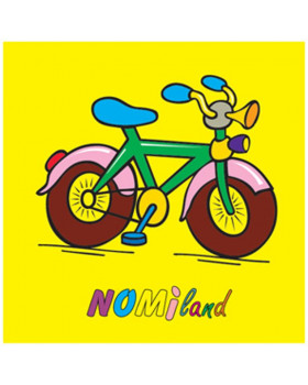 Vankúšik s pot. - Bicykel