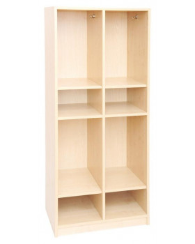 Šatňa Ementál pre 4 deti - BREZA