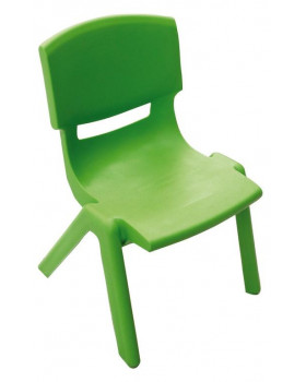 Stolička plast. 26 cm zelená