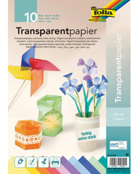 Transparentný pevný papier