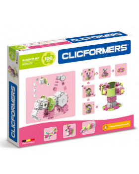Clicformers - Ružová sada, 100 ks