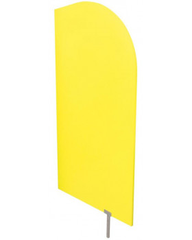 Predeľovacia stena žltá  54 x 101 cm
