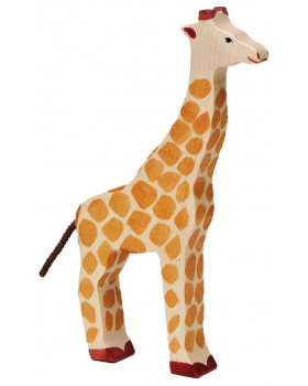 Drevené divé zvieratká - Žirafa DOPREDAJ