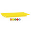 Farebná stolová doska - obdĺžnik