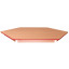 Stolová doska BUK - šesťuholník 60