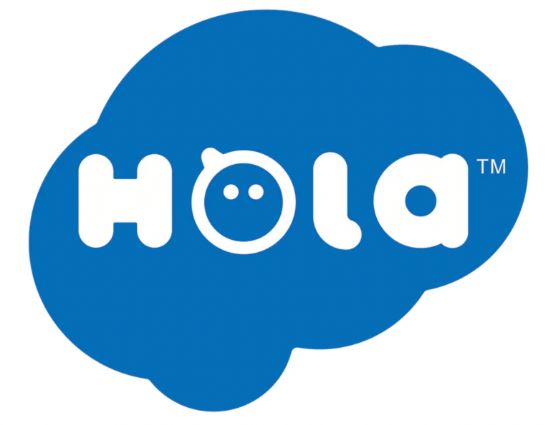 Logo značky Hola.
