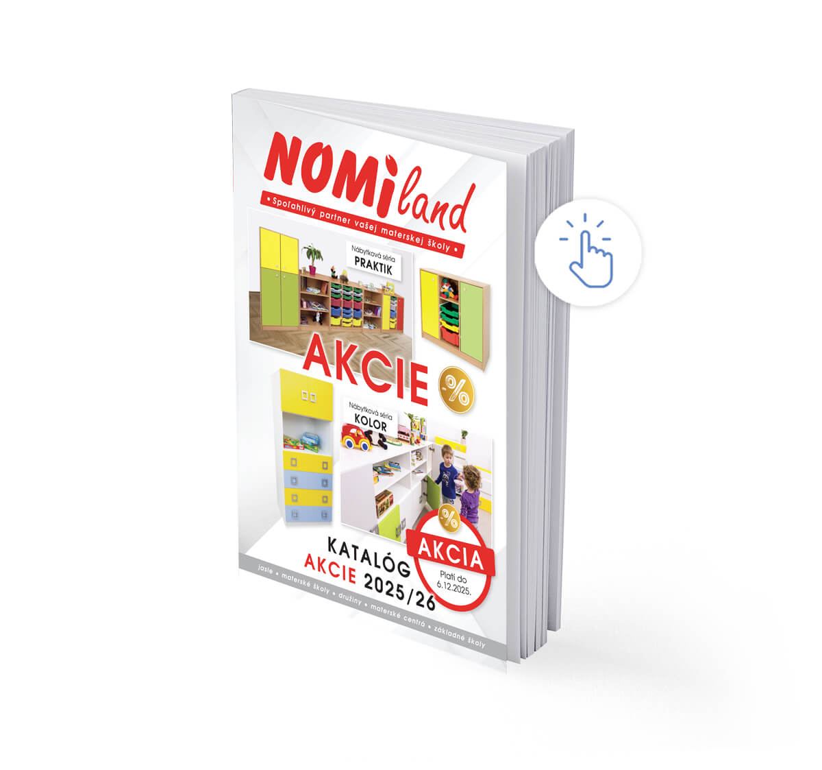 Akciový online katalóg produktov Nomiland 2025/2026.
