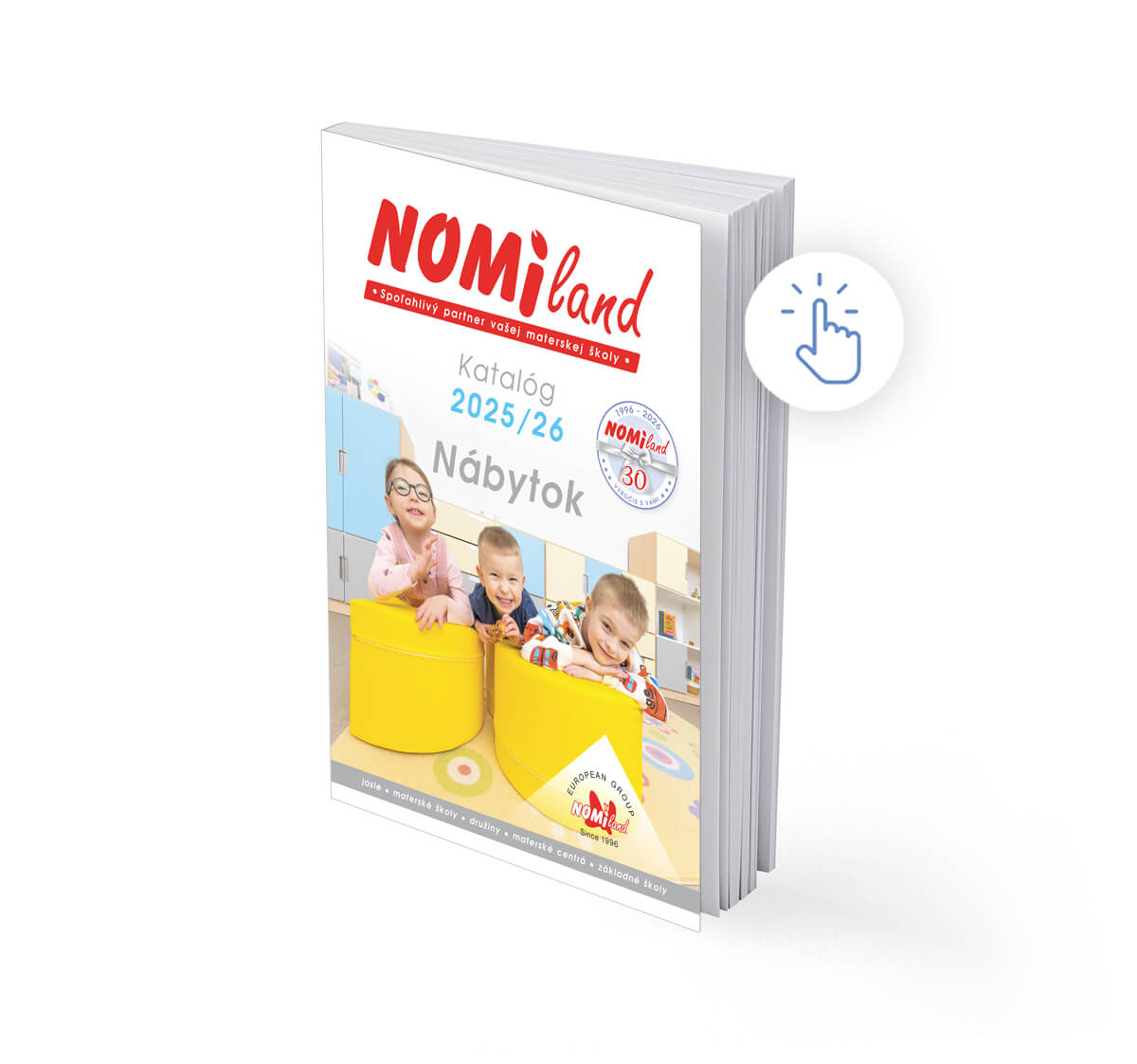Nový nábytkový online katalóg Nomiland pre materské školy na šk. rok 2025/2026.