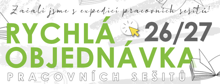 Rychlá objednávka pracovních sešitů.